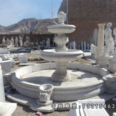 石雕广场喷泉雕塑