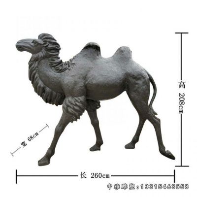 骆驼铜雕动物