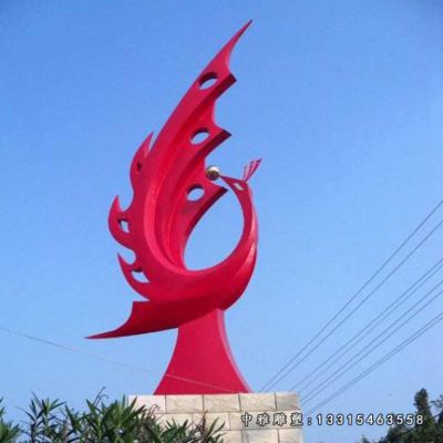 不锈钢抽象凤凰