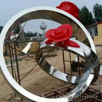 不锈钢景观戒指