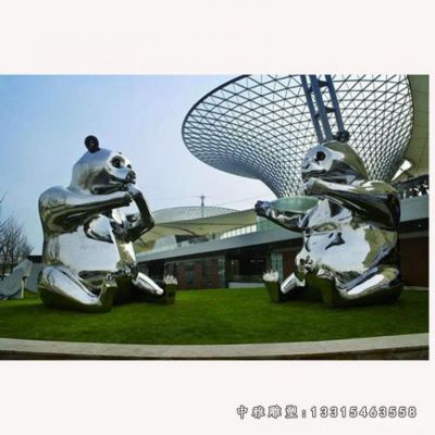 不锈钢国宝熊猫