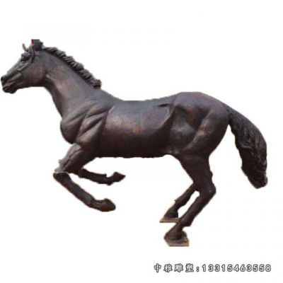 铜雕公园奔马