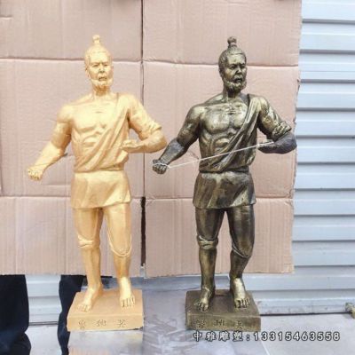 木匠铜雕鲁班雕塑