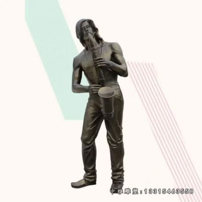 铜雕广场音乐人物