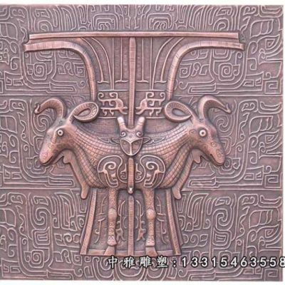 铜浮雕广场景观