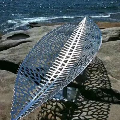 不锈钢铁艺树叶