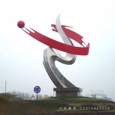 不锈钢广场丝带