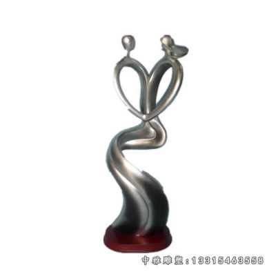 不锈钢城市人物雕塑