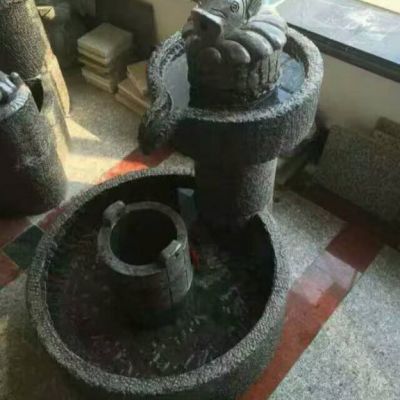 石雕仿古流水池