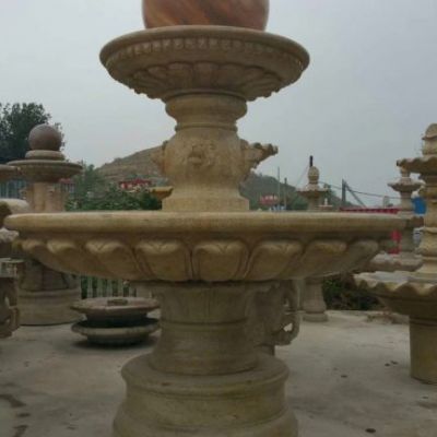 景观石雕喷泉