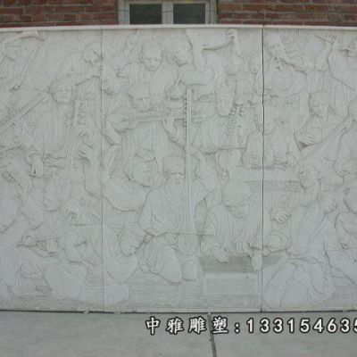 广场景观石浮雕