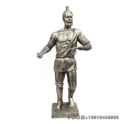 木匠鲁班铜雕