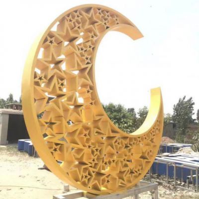 不锈钢镂空月亮