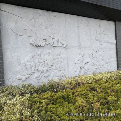 石浮雕广场景观