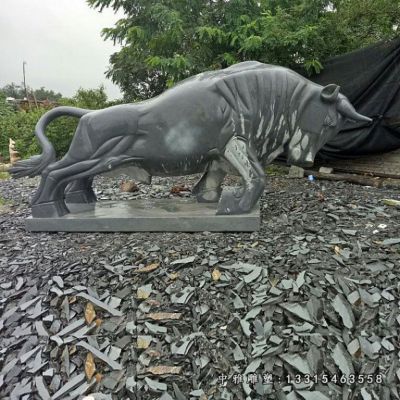 石雕动物牛雕塑