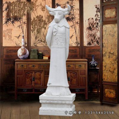 公园石雕十二生肖