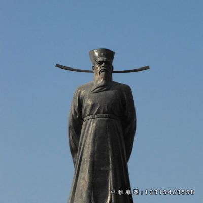 铜雕古代名人包公