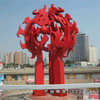 大型树不锈钢雕塑