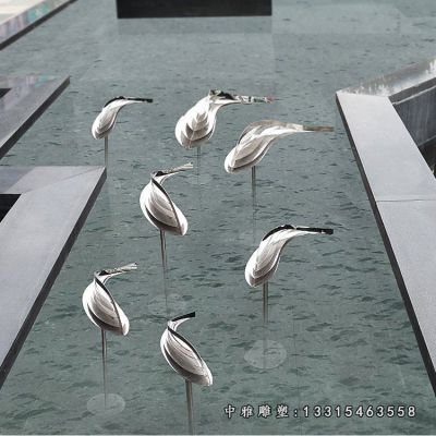 动物小鱼不锈钢摆件