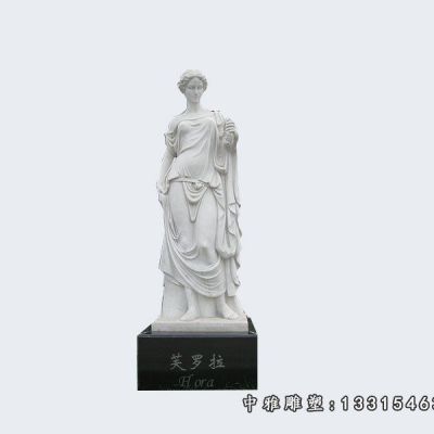 石雕广场西方人物