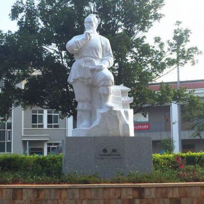 木匠石雕鲁班雕塑