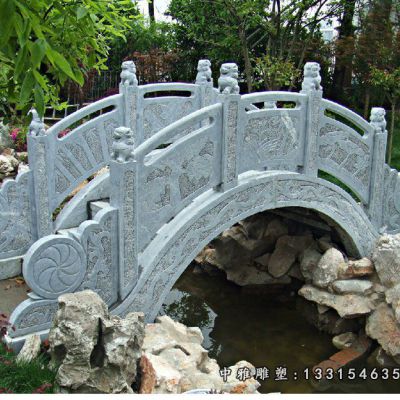 景观石桥摆件