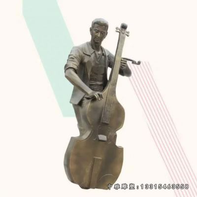 音乐人物铜雕