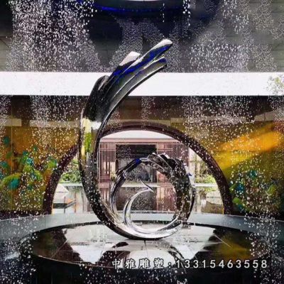 不锈钢城市景观雕塑