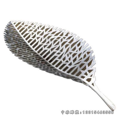 不锈钢树叶景观