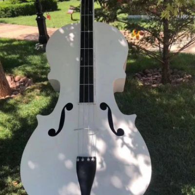 乐器提琴不锈钢雕塑