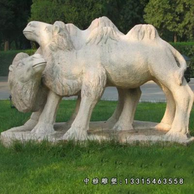 石雕双峰骆驼