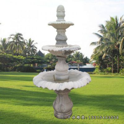 小区石雕喷泉