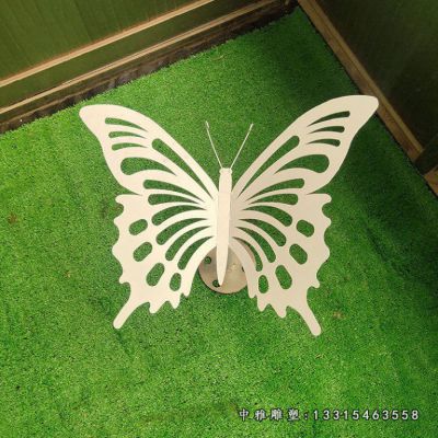 小型蝴蝶不锈钢雕塑