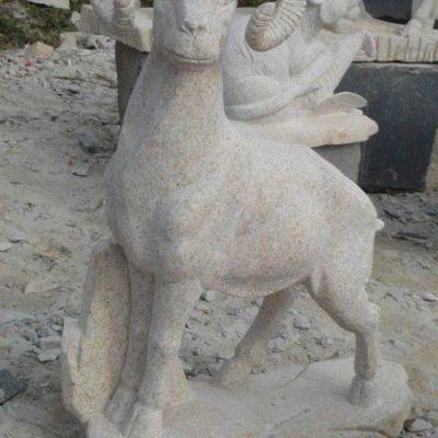 公园石雕十二生肖