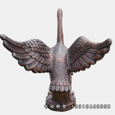 铜雕动物天鹅雕塑