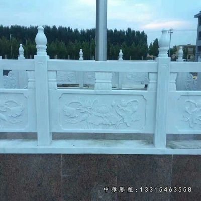 汉白玉石雕升旗台