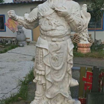 历史人物石雕关公