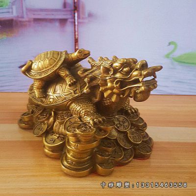 龙龟铜雕动物雕塑