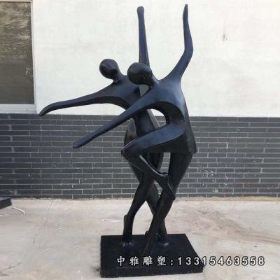 铜雕跳舞人物雕塑