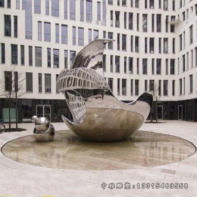 不锈钢公园座椅雕塑