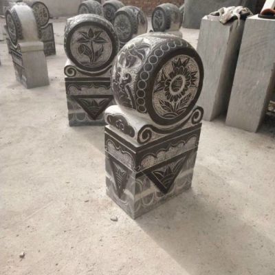 宅门石雕抱鼓