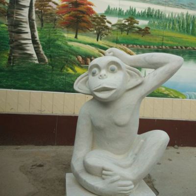 猴子石雕动物雕塑