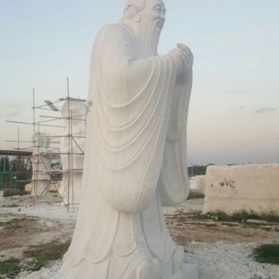 古代人物石雕孔子