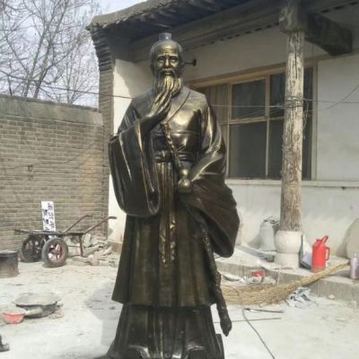 铜雕药王孙思邈