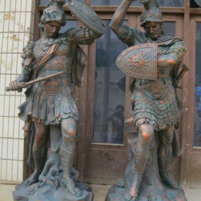 西方人物铜雕雕塑