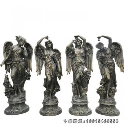 广场铜雕天使雕塑