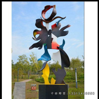 风车景观不锈钢雕塑