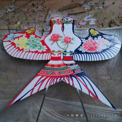 仿真风筝不锈钢雕塑