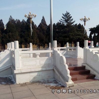 石雕景观升旗台