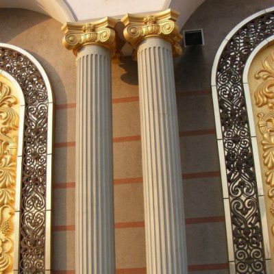 石雕欧式罗马柱景观雕塑
